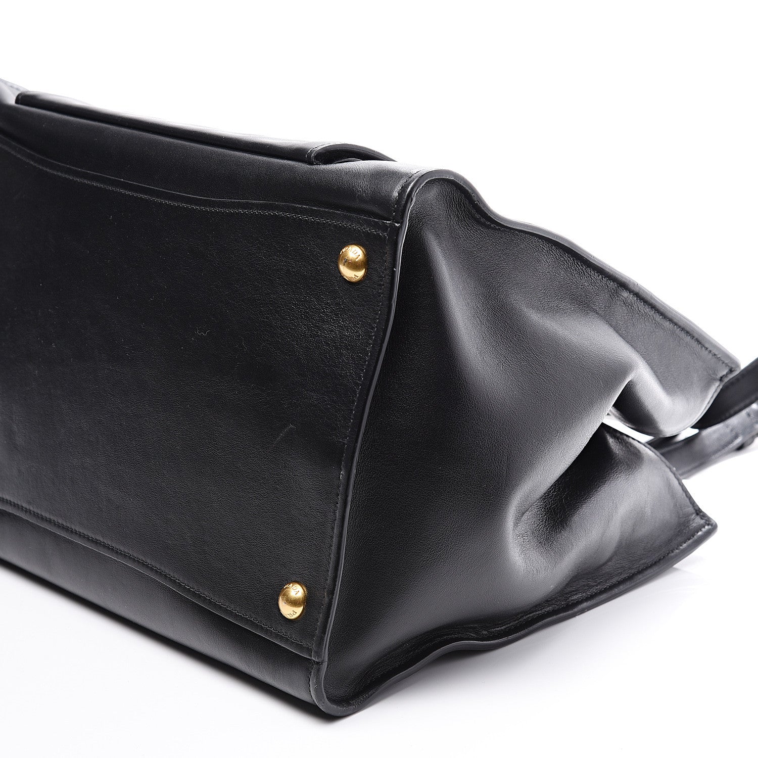 Prada City Calf Front Pocket Tote Black 7 of 8
