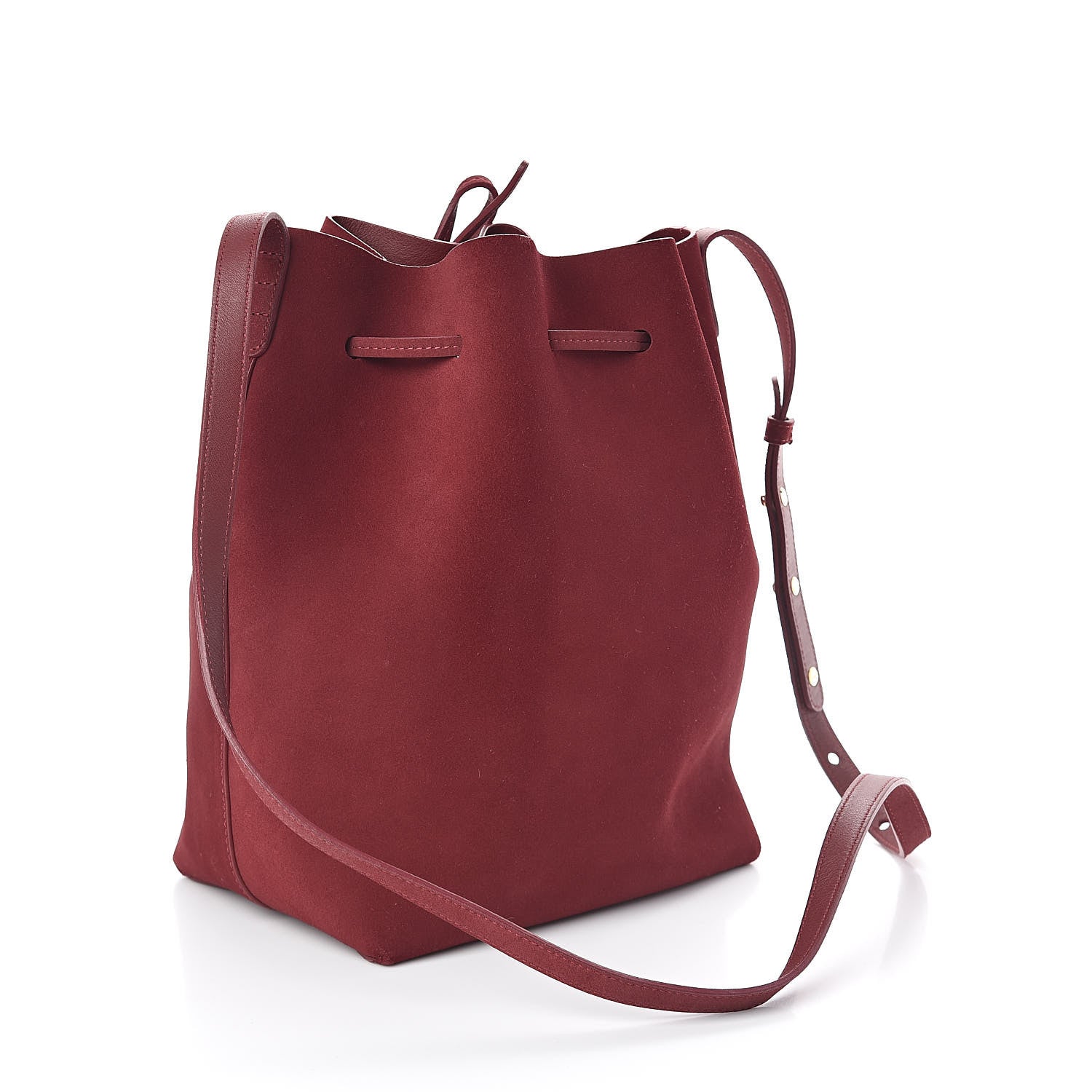 Mansur Gavriel Suede Bucket Bag Rococo 3 of 9