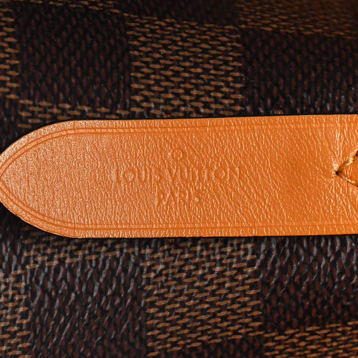 Louis Vuitton Damier Ebene Neonoe MM Safran 7 of 10