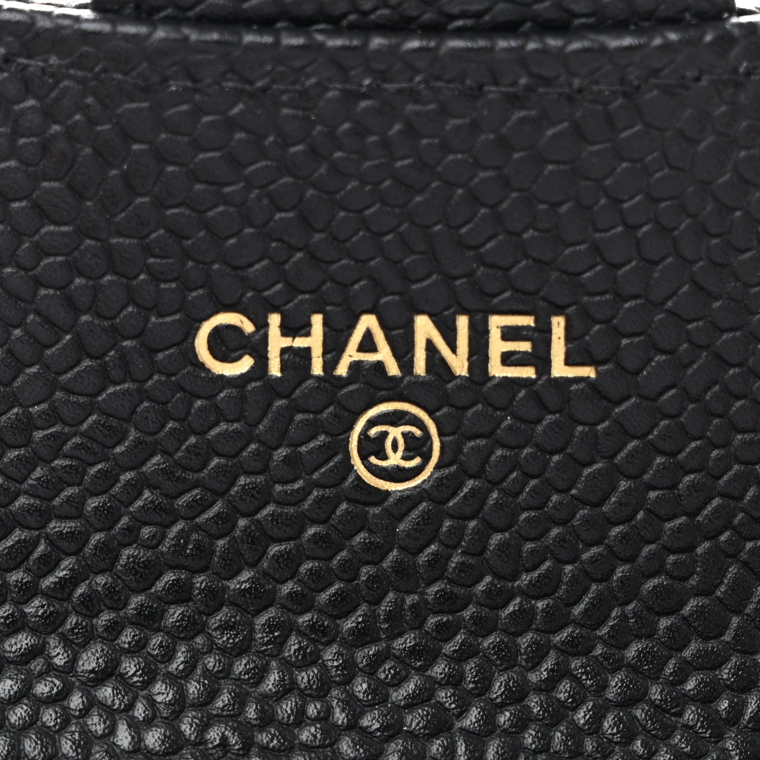 Chanel Caviar Quilted Flap Card Holder Wallet Black 6 of 10
