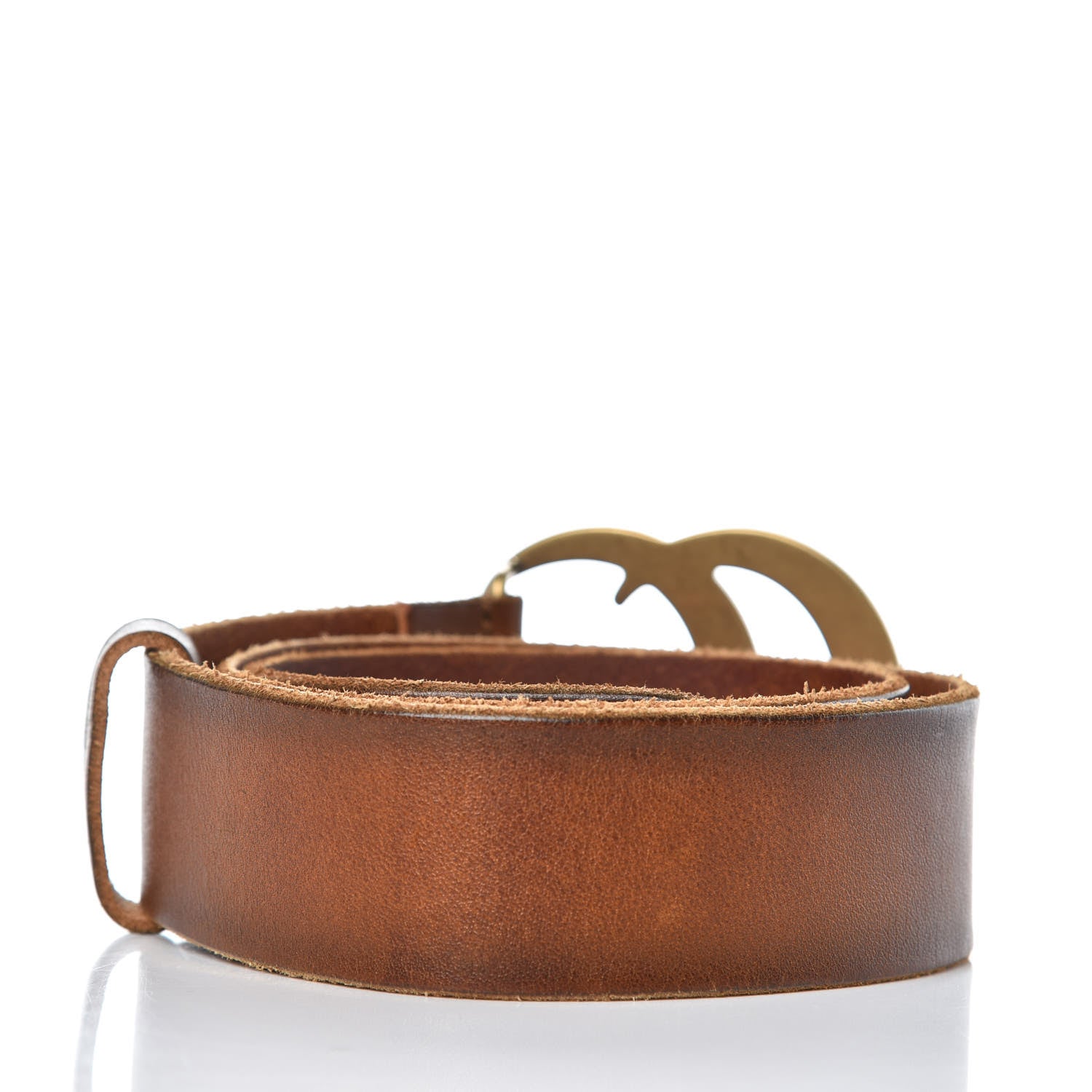 Gucci Faded Calfskin Double G 40mm Belt 70 28 Cuir 3 of 7