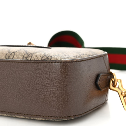 Gucci GG Supreme Monogram Web Neo Vintage Shoulder Bag Beige New Acero Crop 10 of 10