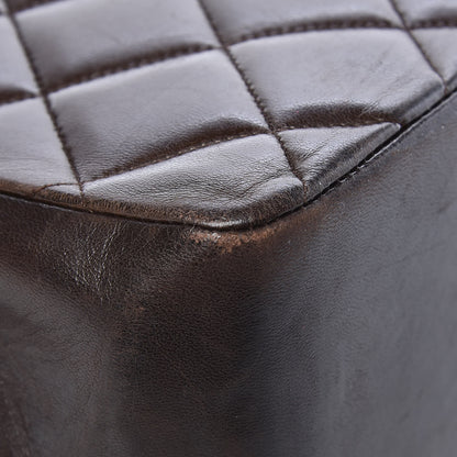 Chanel Lambskin XL Jumbo CC Single Flap Brown 15 of 18