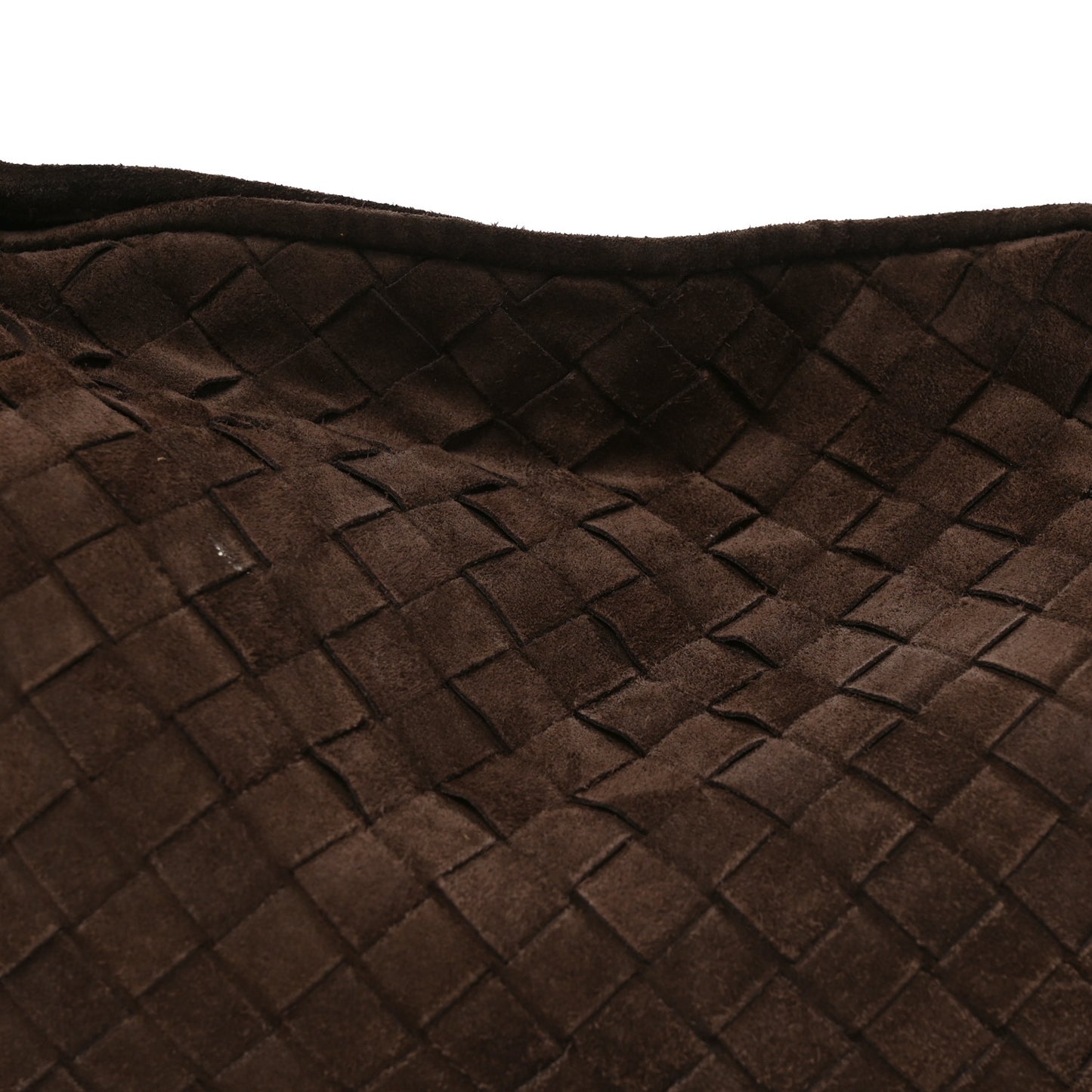 Suede Intrecciato Small Hop Fondant