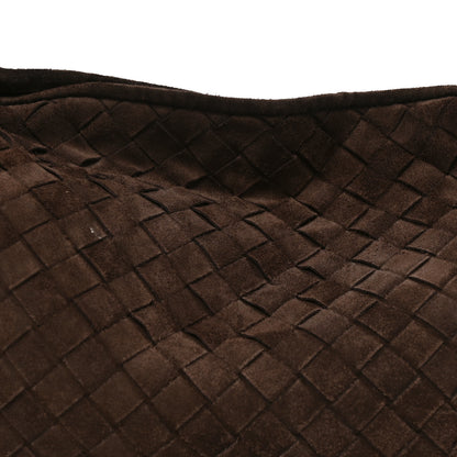 Bottega Veneta Suede Intrecciato Small Hop Fondant 17 of 21