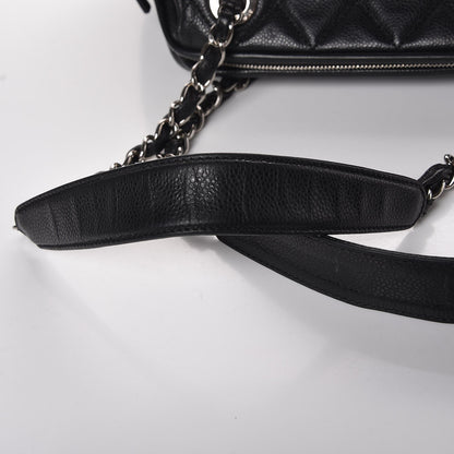 Chanel Caviar Quilted Framed Bowling Bag Black 14 of 15