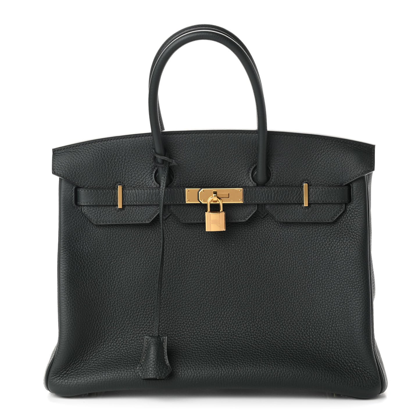 Togo Birkin 35 Vert Fonce