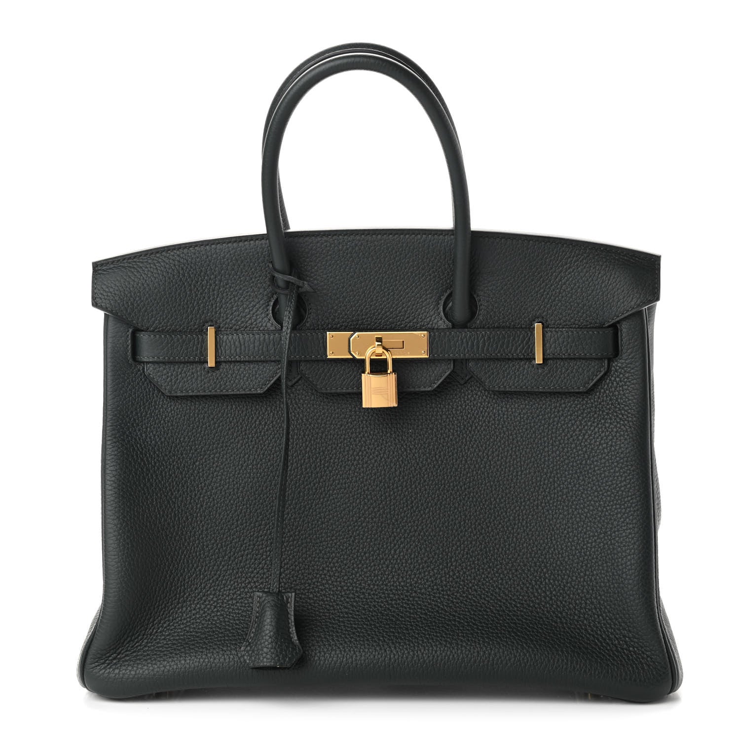 Hermes Togo Birkin 35 Vert Fonce 1 of 10