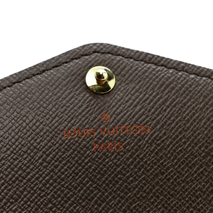 Louis Vuitton Damier Ebene Sarah Wallet NM 6 of 7