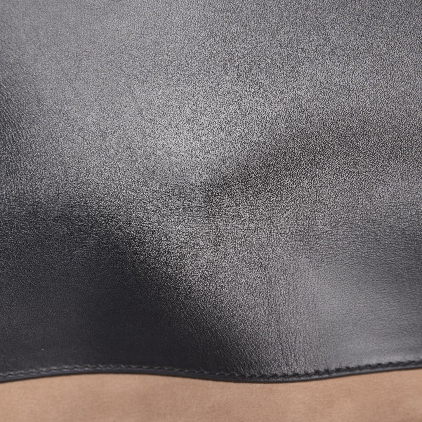 Calfskin Maxi Sylvie Clutch Black