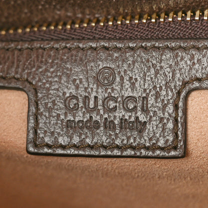 Gucci GG Supreme Monogram Web Small Ophidia Flap Messenger Bag Brown 6 of 14