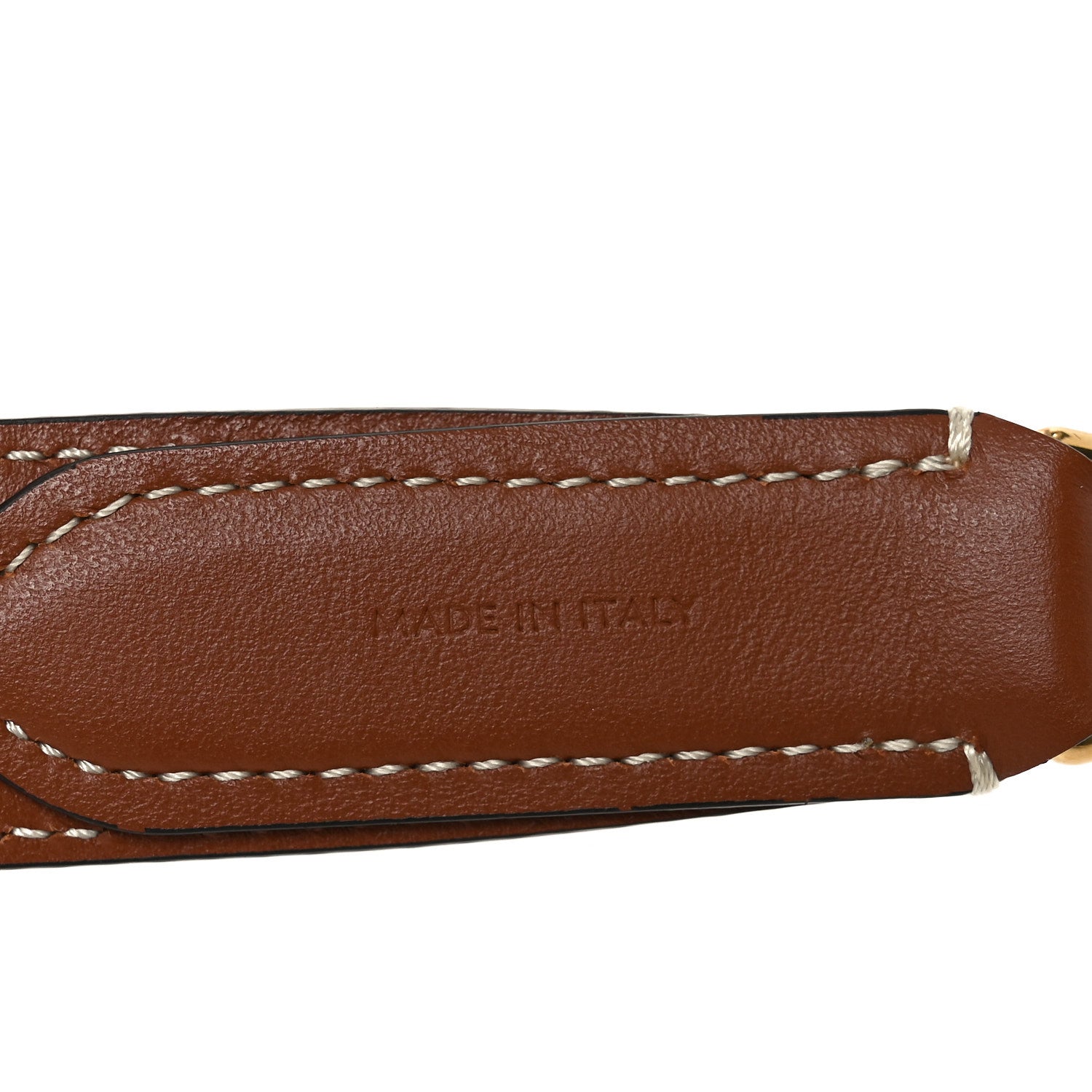 Celine Smooth Calfskin Triopmhe Studs Long Strap Tan 4 of 5