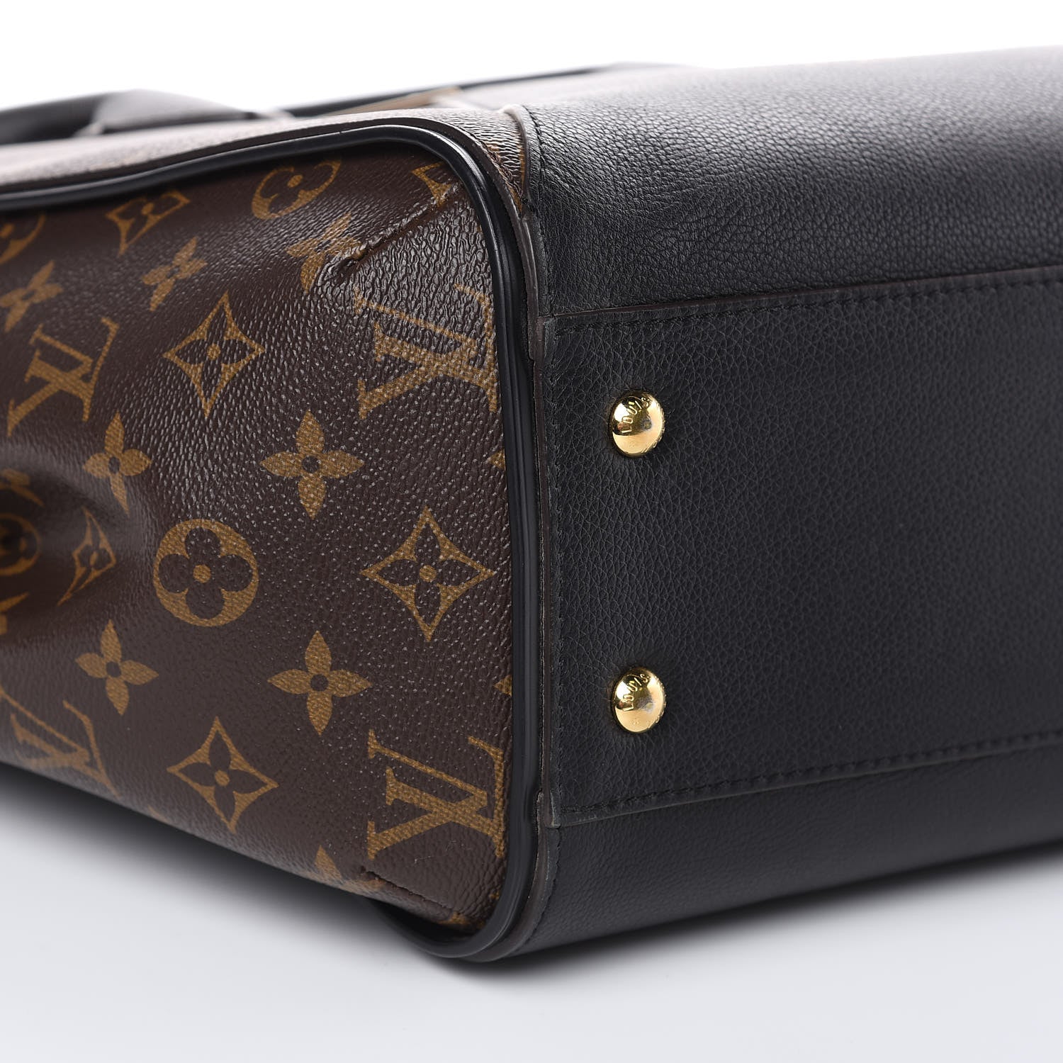 Louis Vuitton Calfskin Monogram Kimono Tote Black 7 of 12