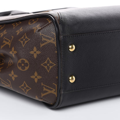 Louis Vuitton Calfskin Monogram Kimono Tote Black 7 of 12
