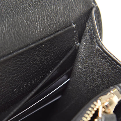 Saint Laurent Calfskin Monogram Belle de Jour Chain Clutch Black 8 of 12