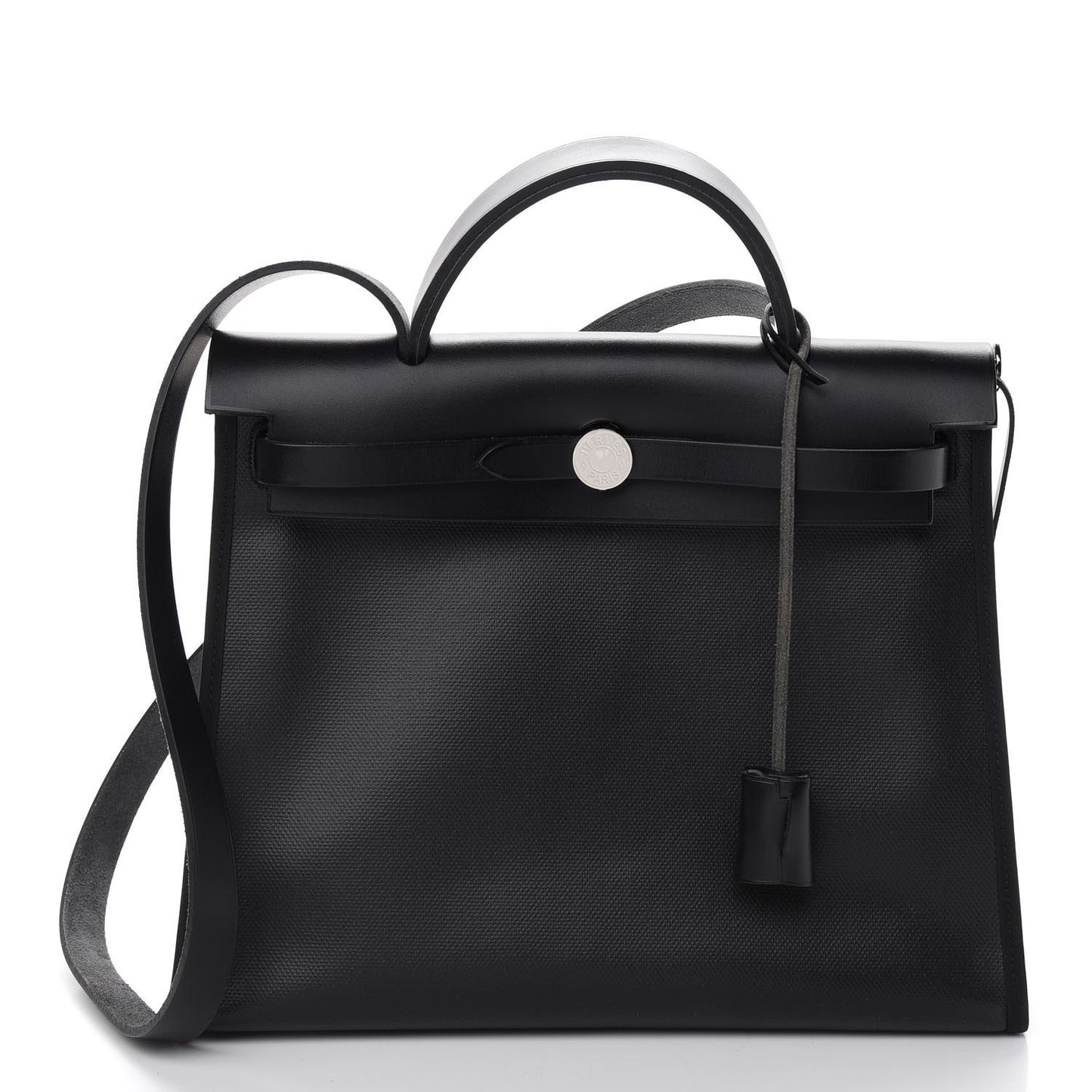 Toile H Berline Vache Hunter Herbag Zip PM 31 Black Ecru