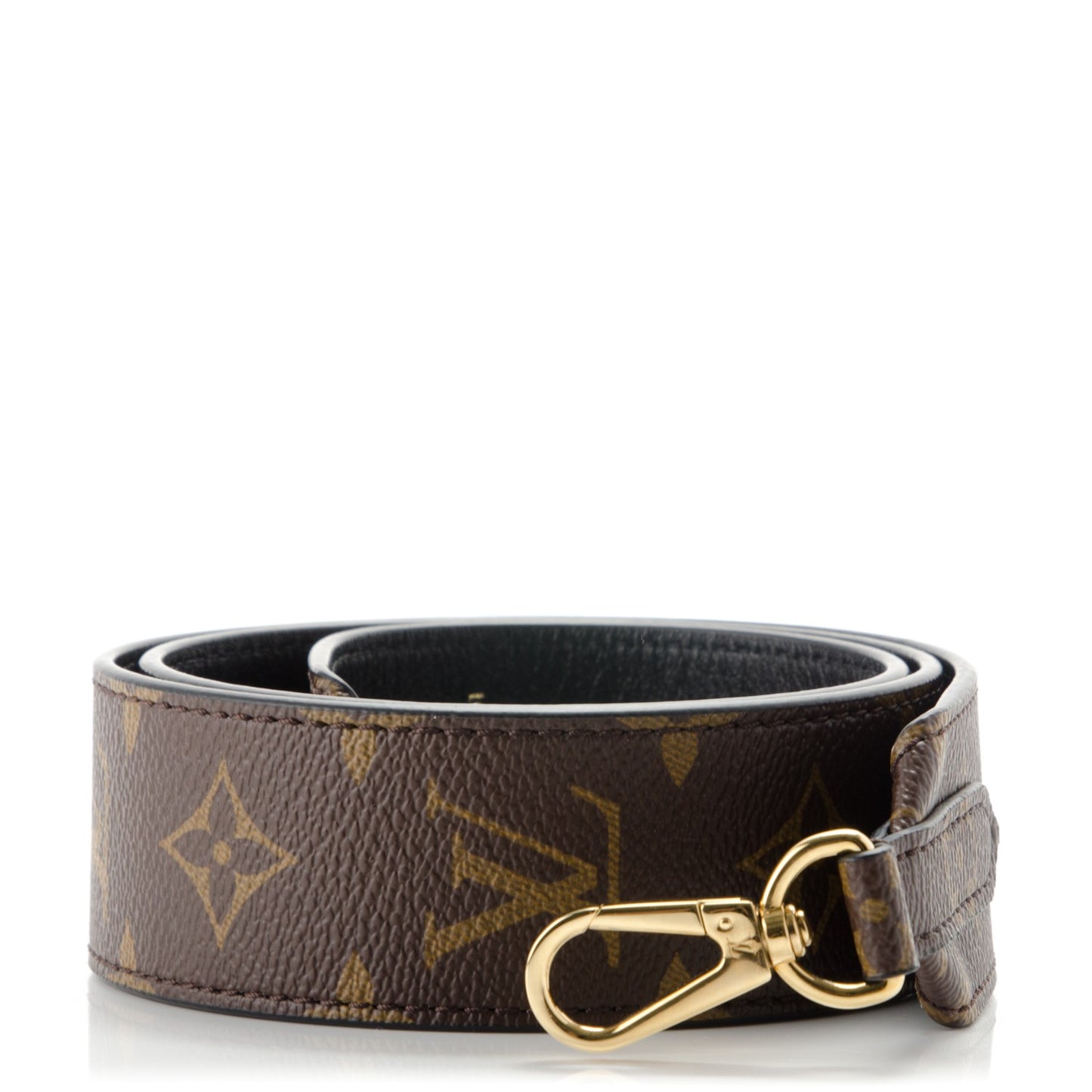 Monogram Bandouliere Shoulder Strap Black