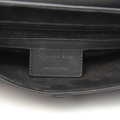 Christian Dior Ultra Matte Calfskin Saddle Bag Black 6 of 14