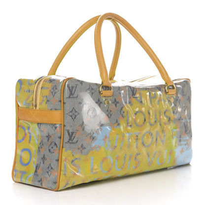 Louis Vuitton Monogram Pulp Defile Weekender PM Yellow 2 of 10
