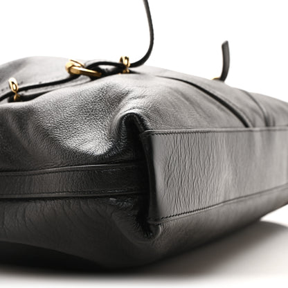 Givenchy Tumbled Calfskin Medium Voyou Bag Black 9 of 11