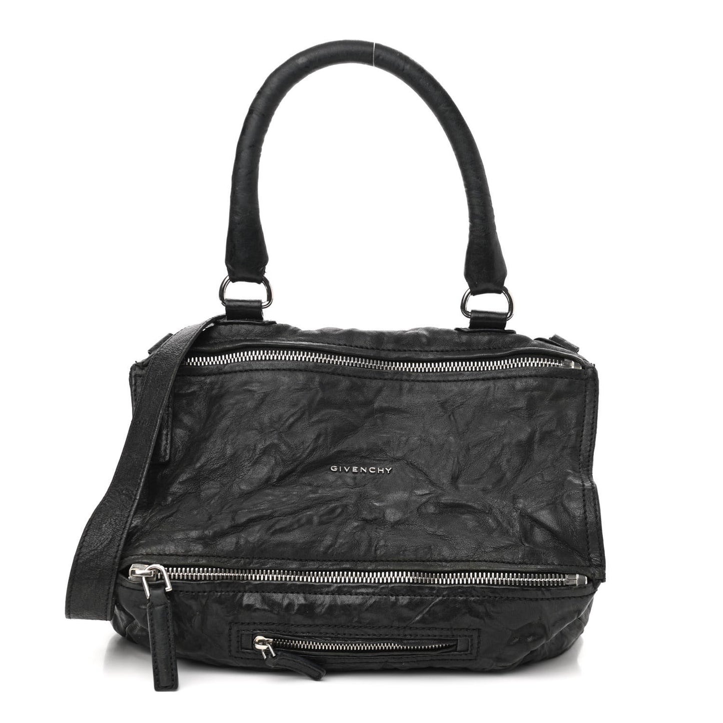 Tumbled Sheepskin Small Pandora Black