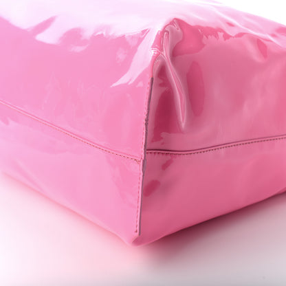 Versace Vernice Palazzo Medusa Tote Pink 7 of 8
