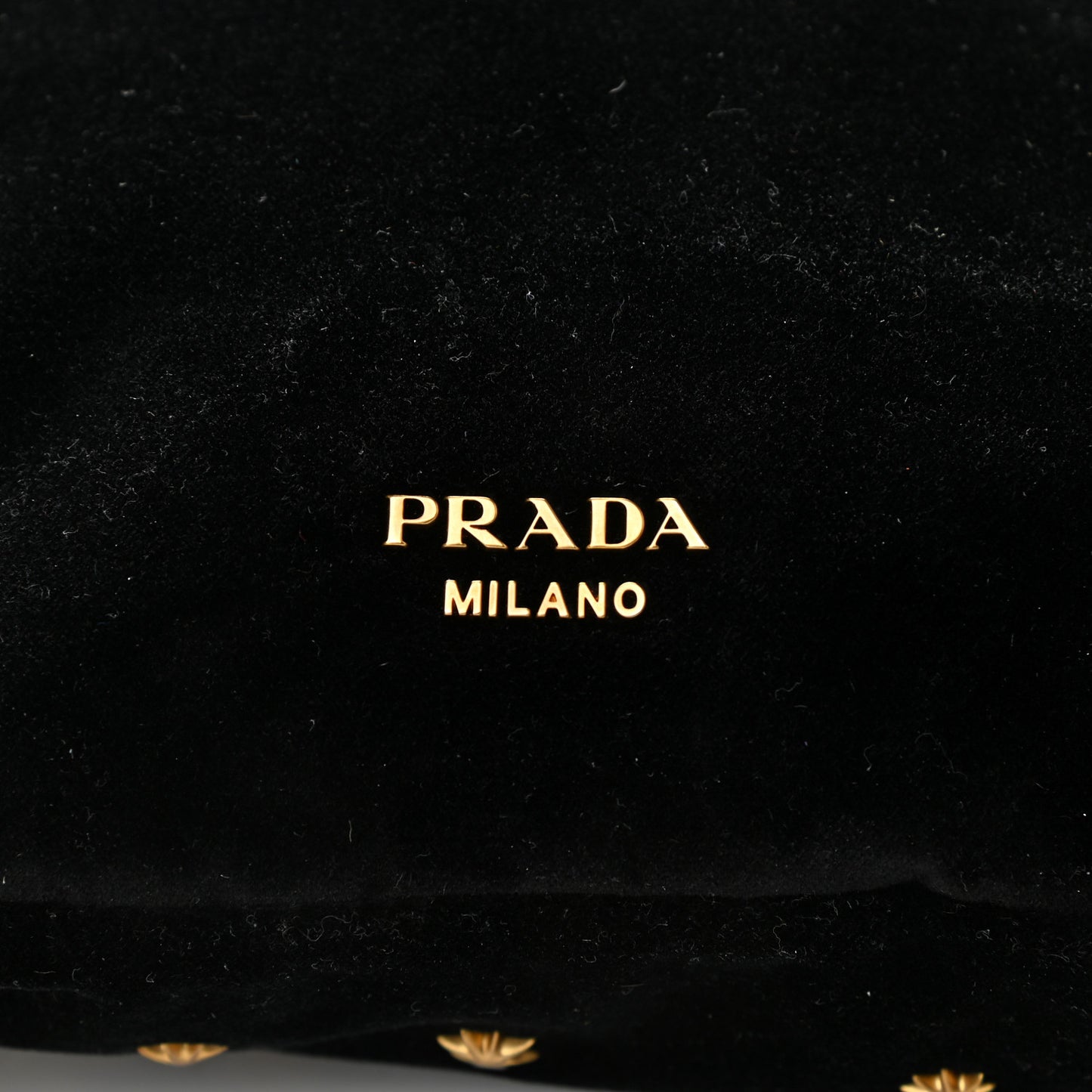 Velvet Astrology Large Drawstring Hobo Bag Black
