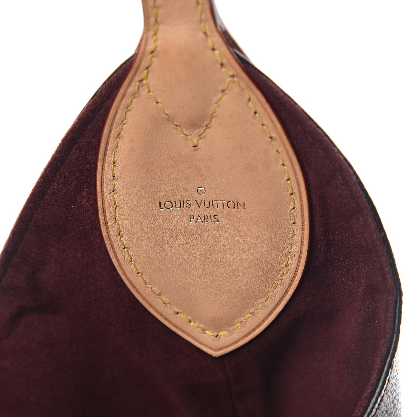 Monogram Flower Hobo Beige