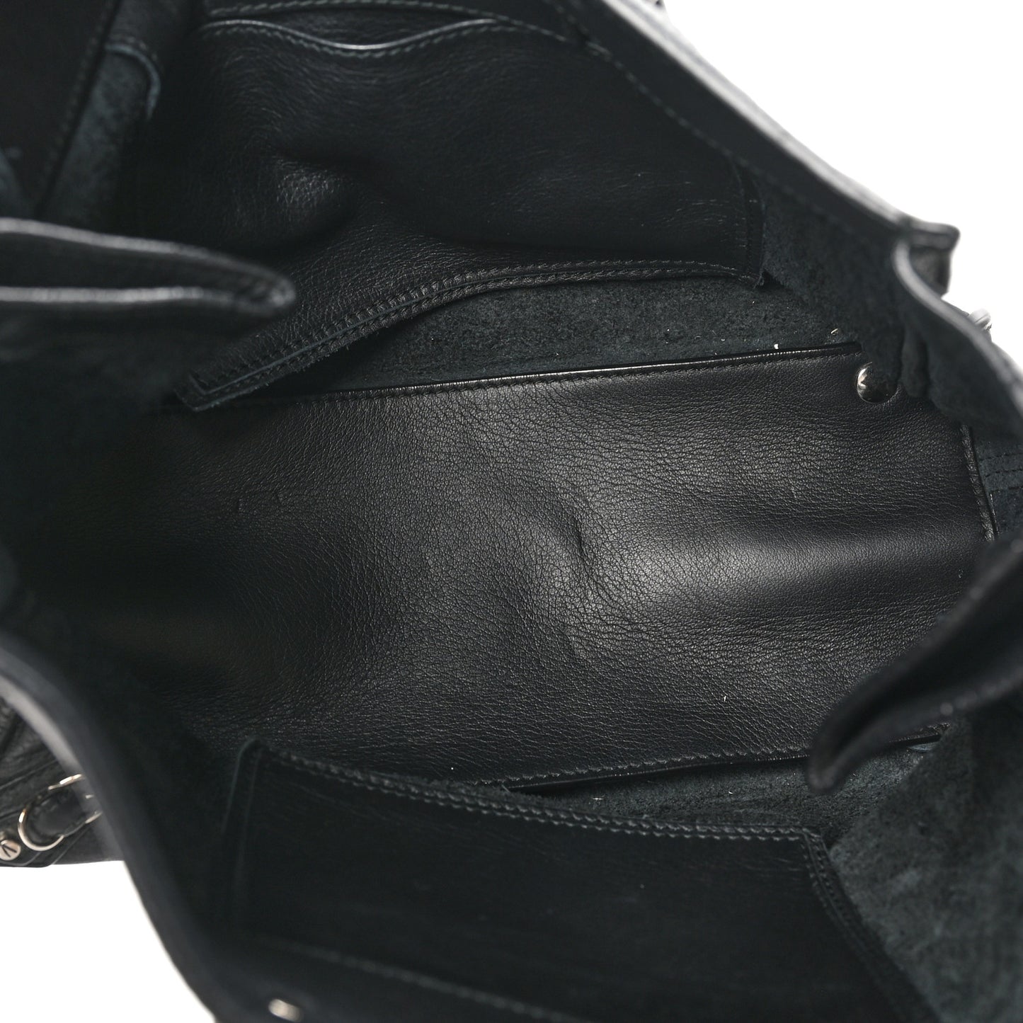 Veau Papier A6 Zip Around Tote Black