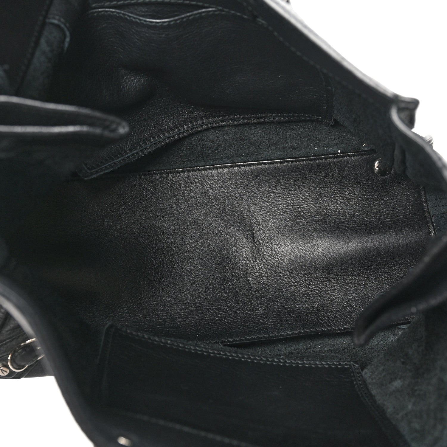 Balenciaga Veau Papier A6 Zip Around Tote Black 6 of 14