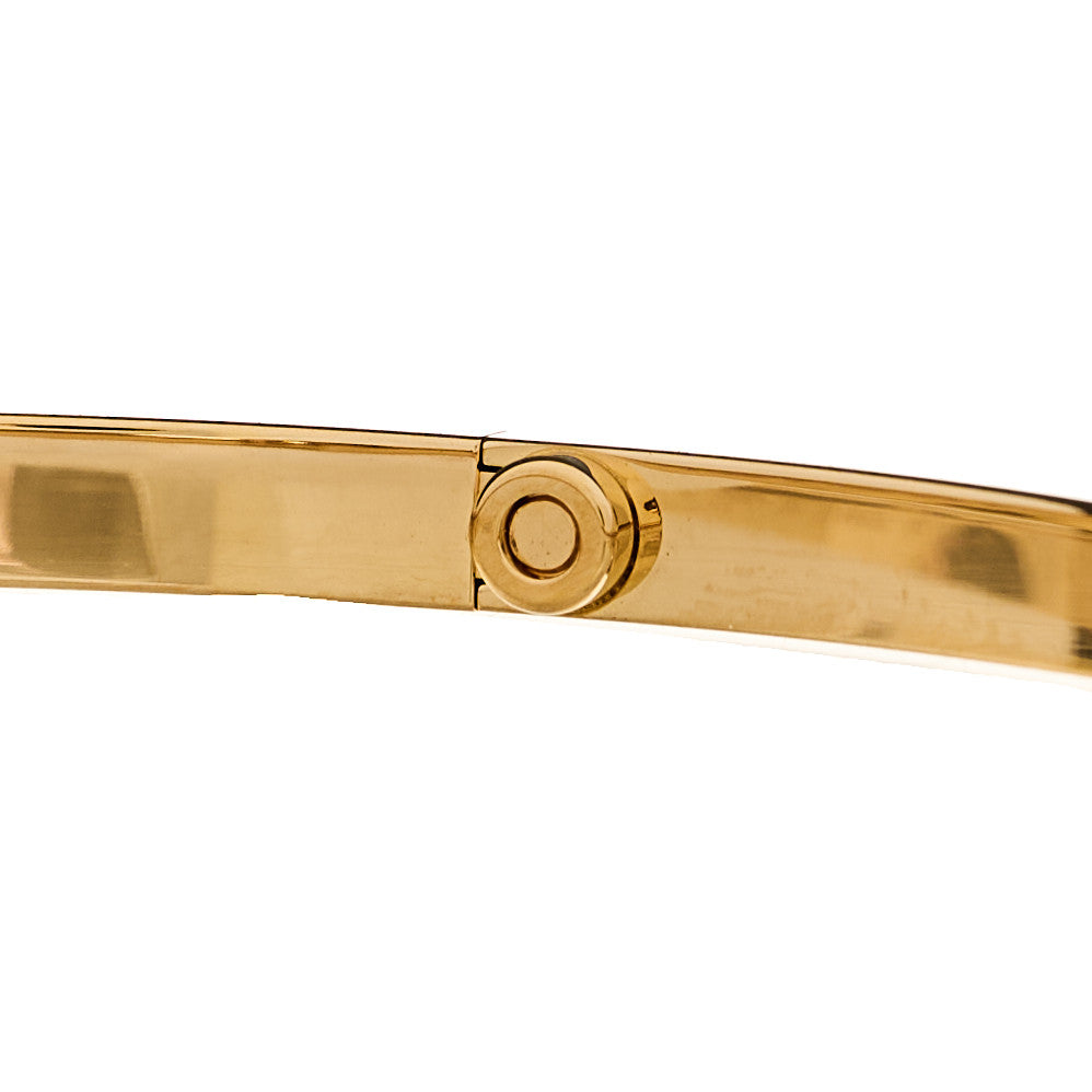 18K Yellow Gold Small LOVE Bracelet 20