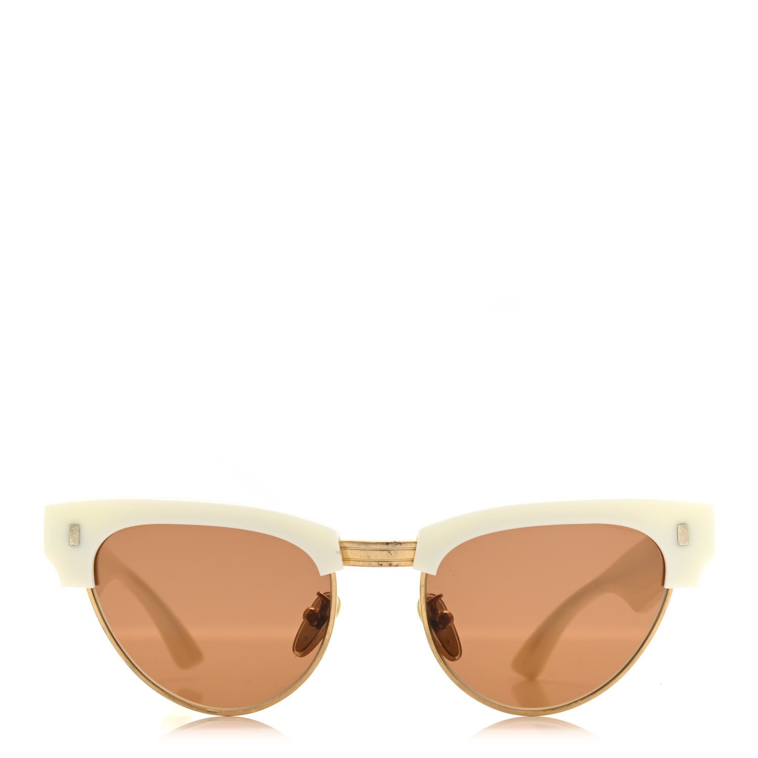 Celine Acetate Cat Eye Sunglasses CL40059U White 2 of 7