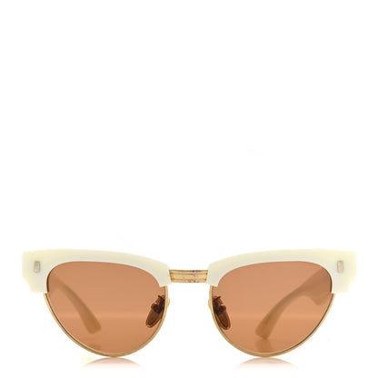 Celine Acetate Cat Eye Sunglasses CL40059U White 2 of 7