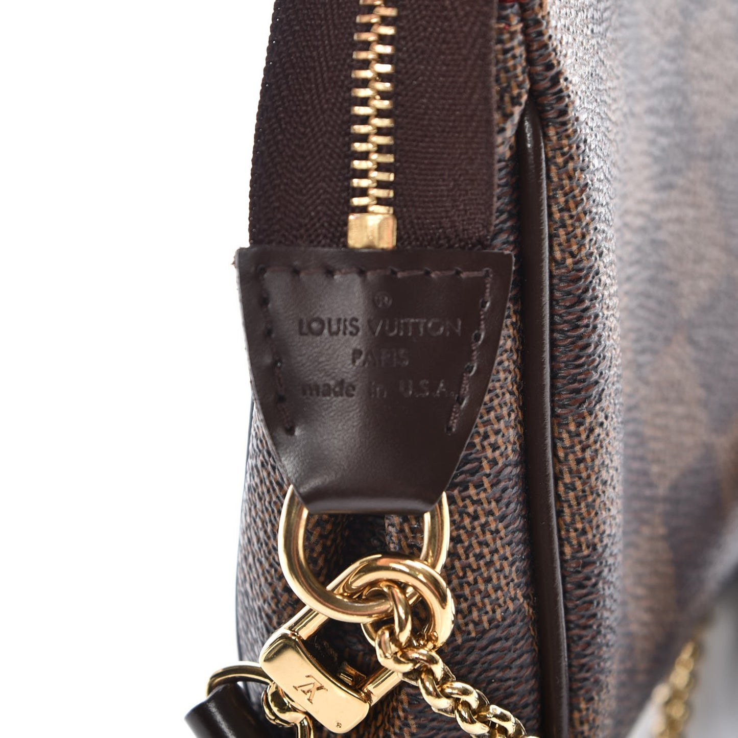 Damier Ebene Eva Clutch