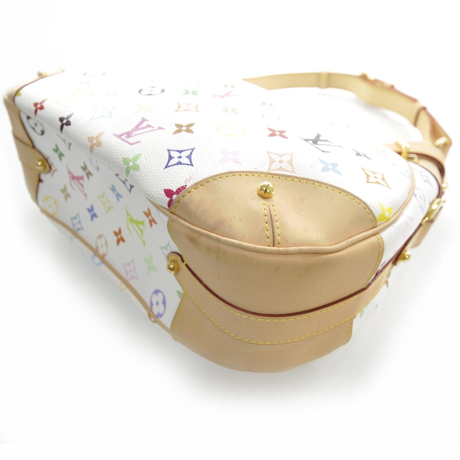 Louis Vuitton Monogram Multicolor Greta White 5 of 9