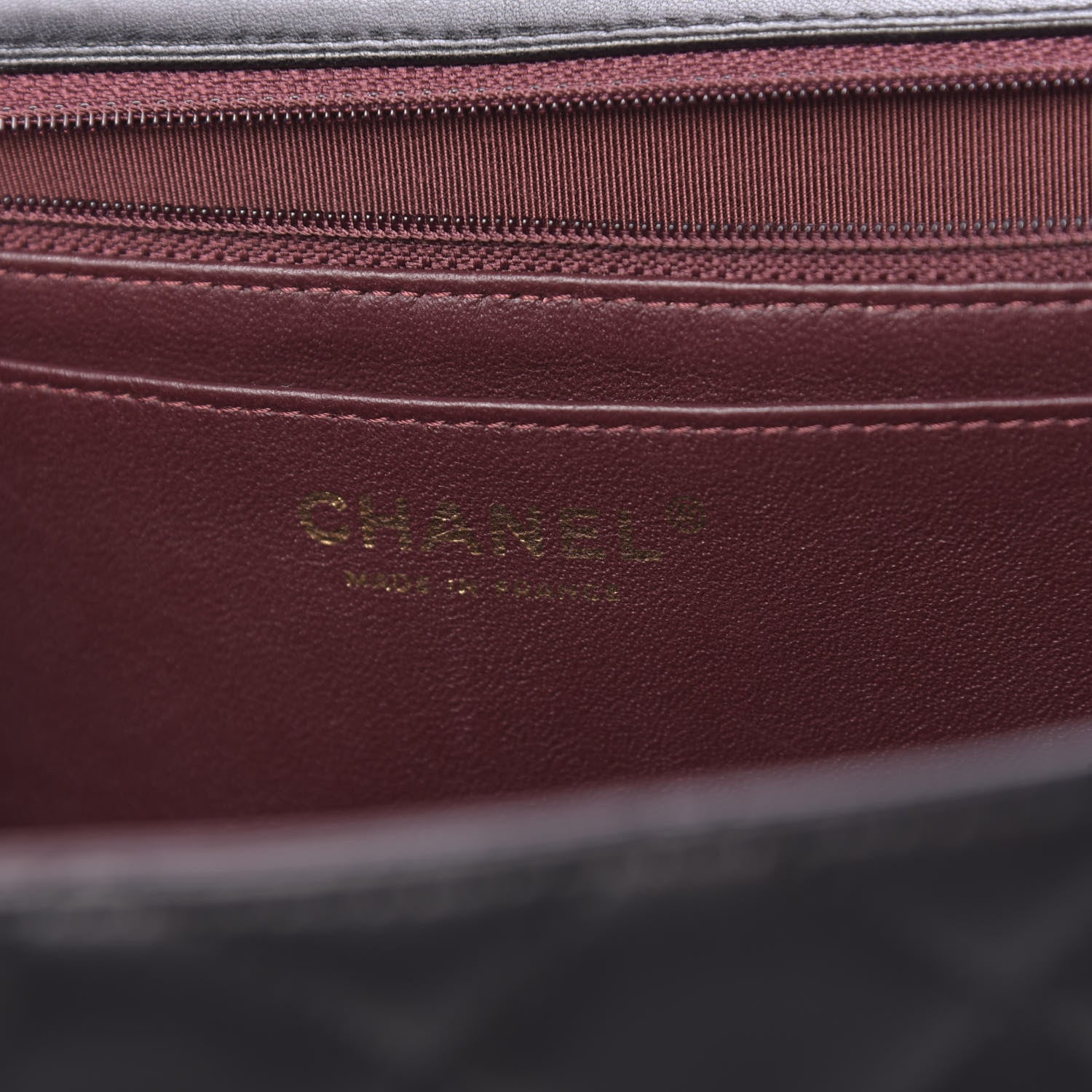 Chanel Lambskin Quilted Maxi Single Flap Black 6 of 10