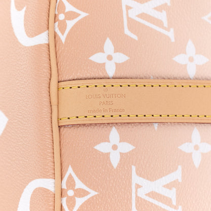 Louis Vuitton Monogram Giant By The Pool Speedy Bandouliere 25 Brume 10 of 11
