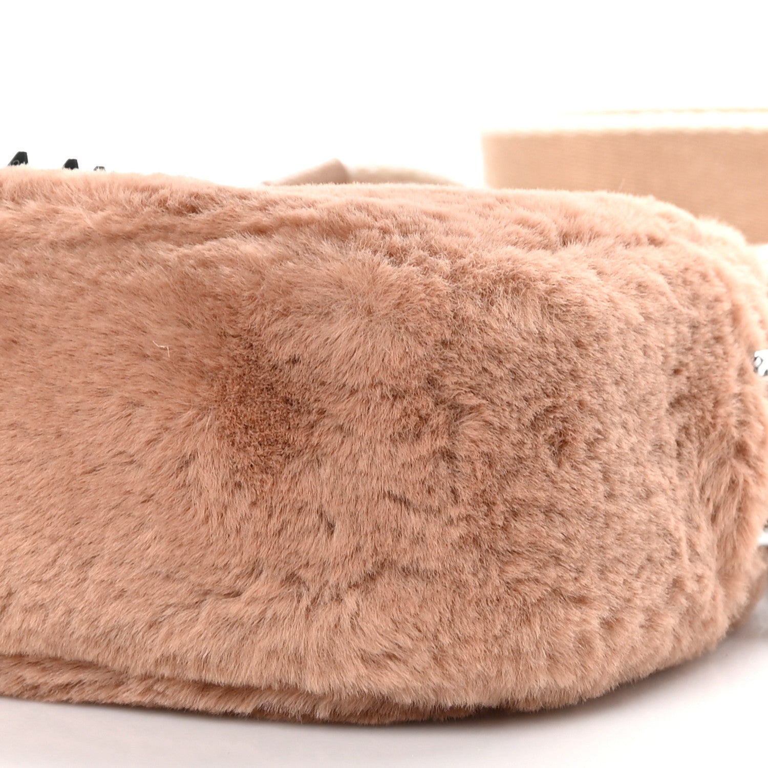 Marc Jacobs Faux Fur Plush Snapshot Camera Bag Brown 8 of 8