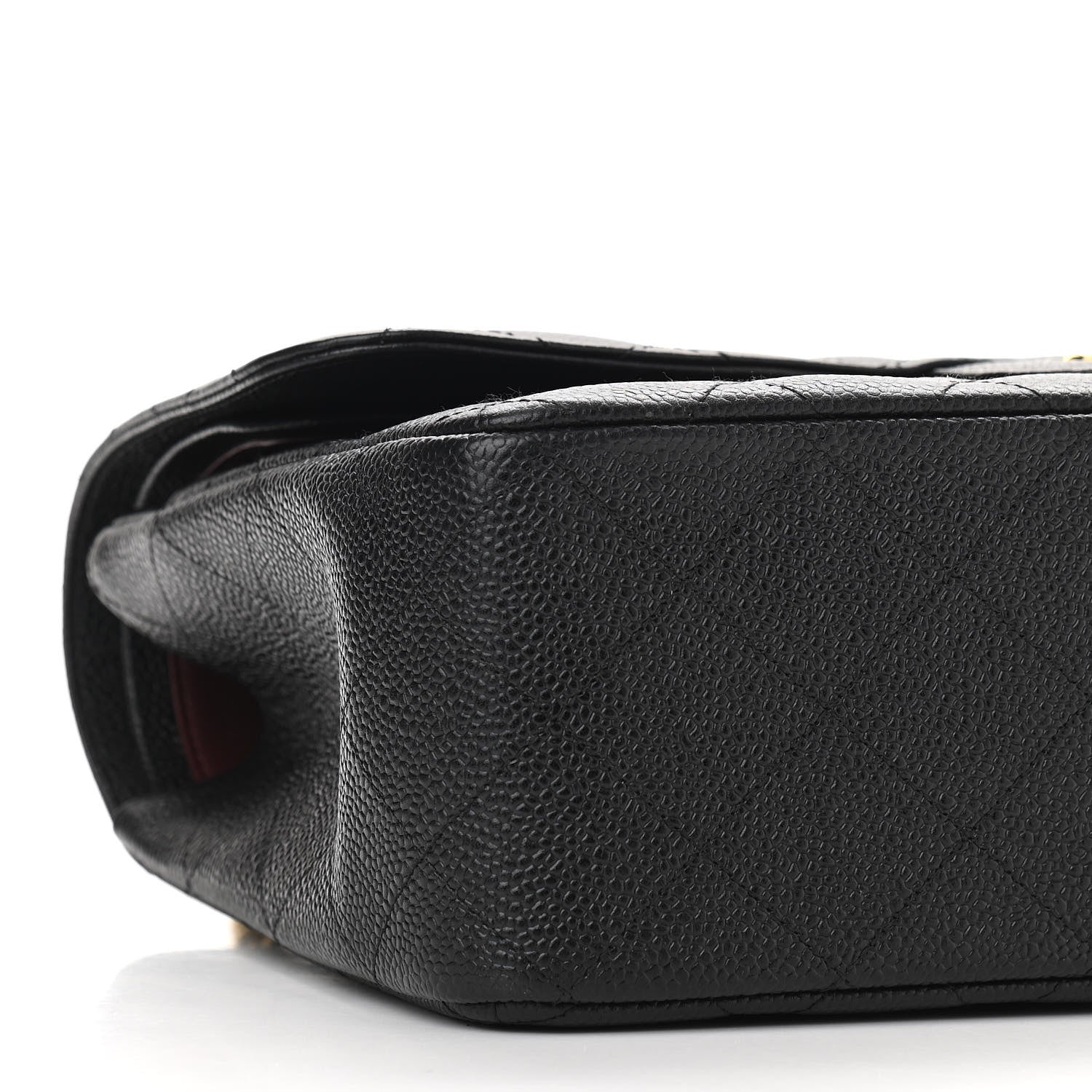 Chanel Caviar Quilted Jumbo Double Flap Black 9 of 10