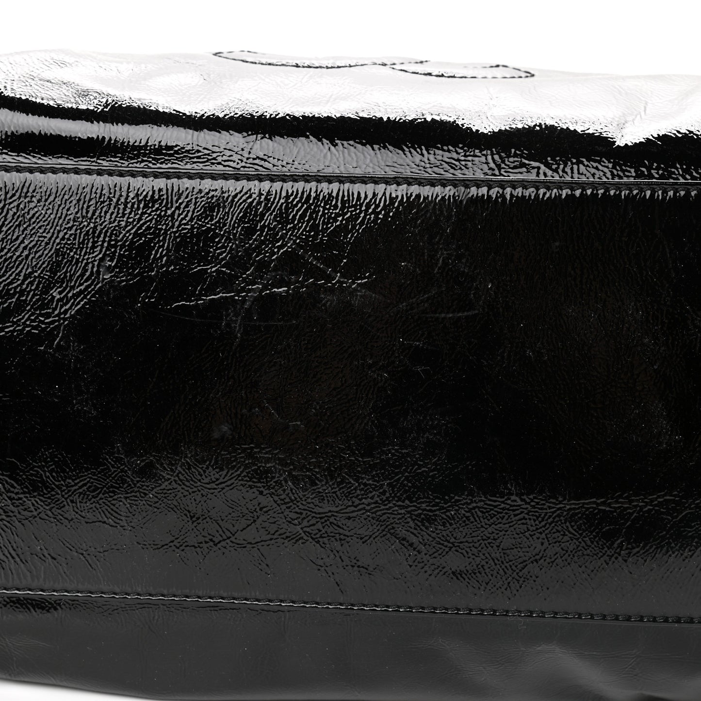 Patent Luxe Ligne Bowler Black