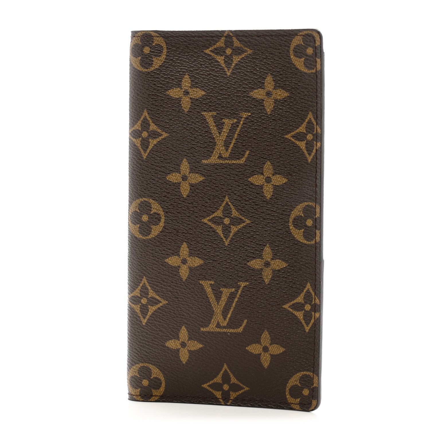 Louis Vuitton Monogram Porte Valeurs Checkbook Wallet 1 of 8