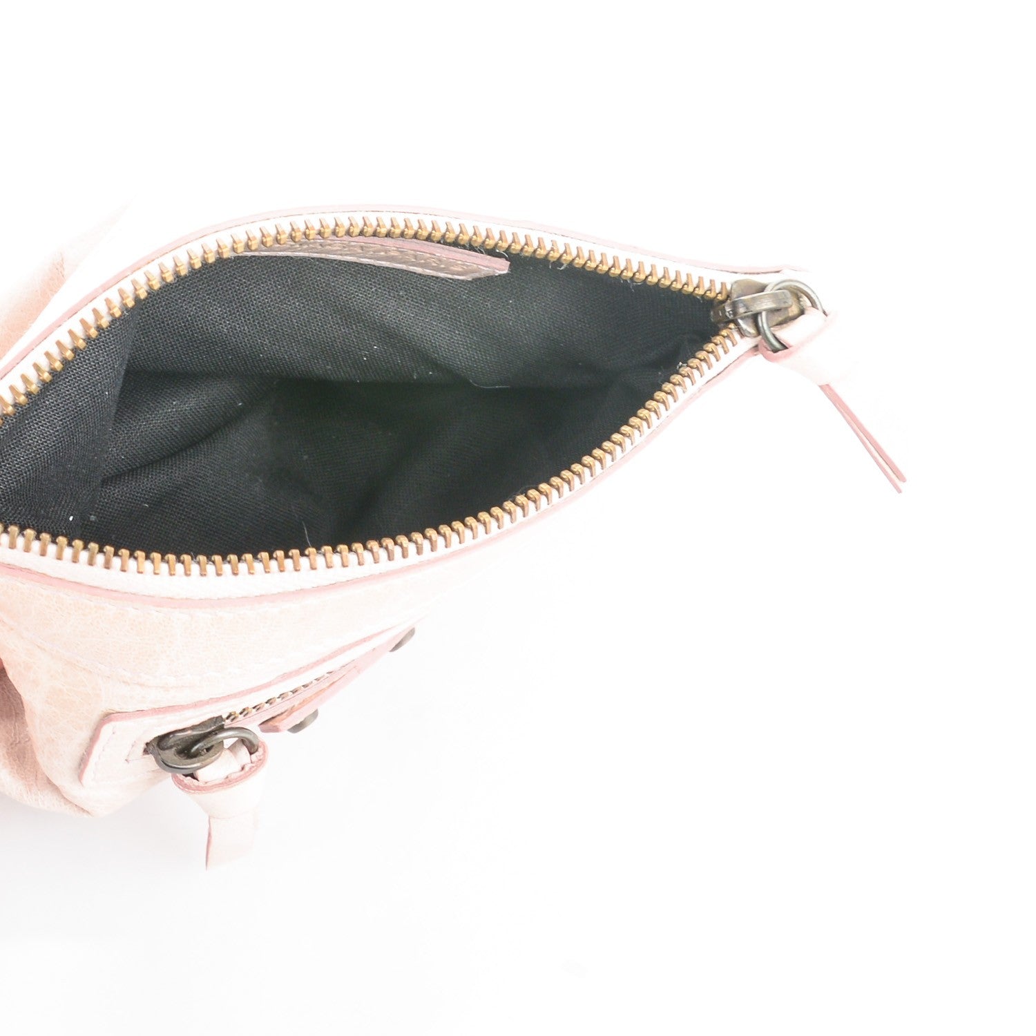 Balenciaga Chevre Classic Hardware M Porte-Monnaie Coin Purse Pale Rose 5 of 7