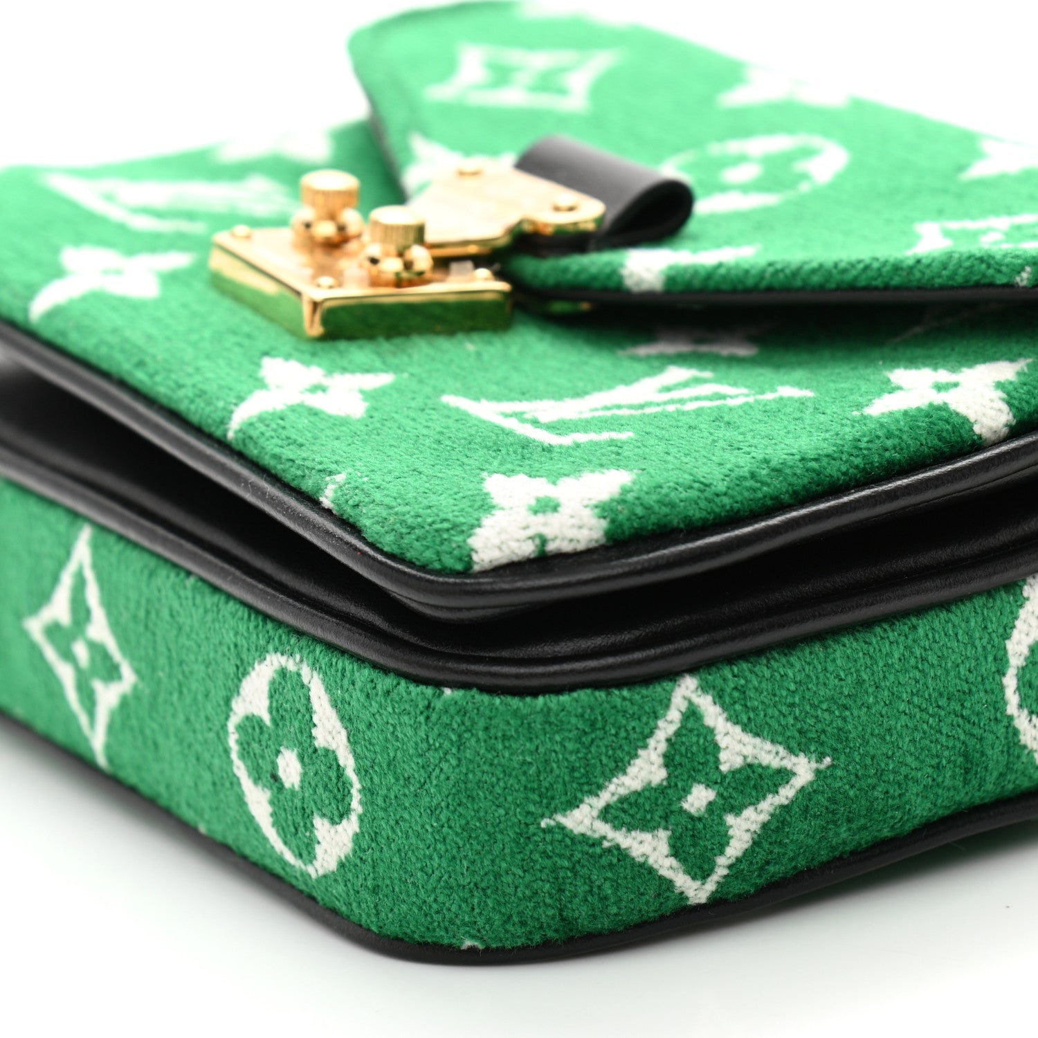 Louis Vuitton Monogram Jacquard Velvet Micro Metis Green 9 of 9