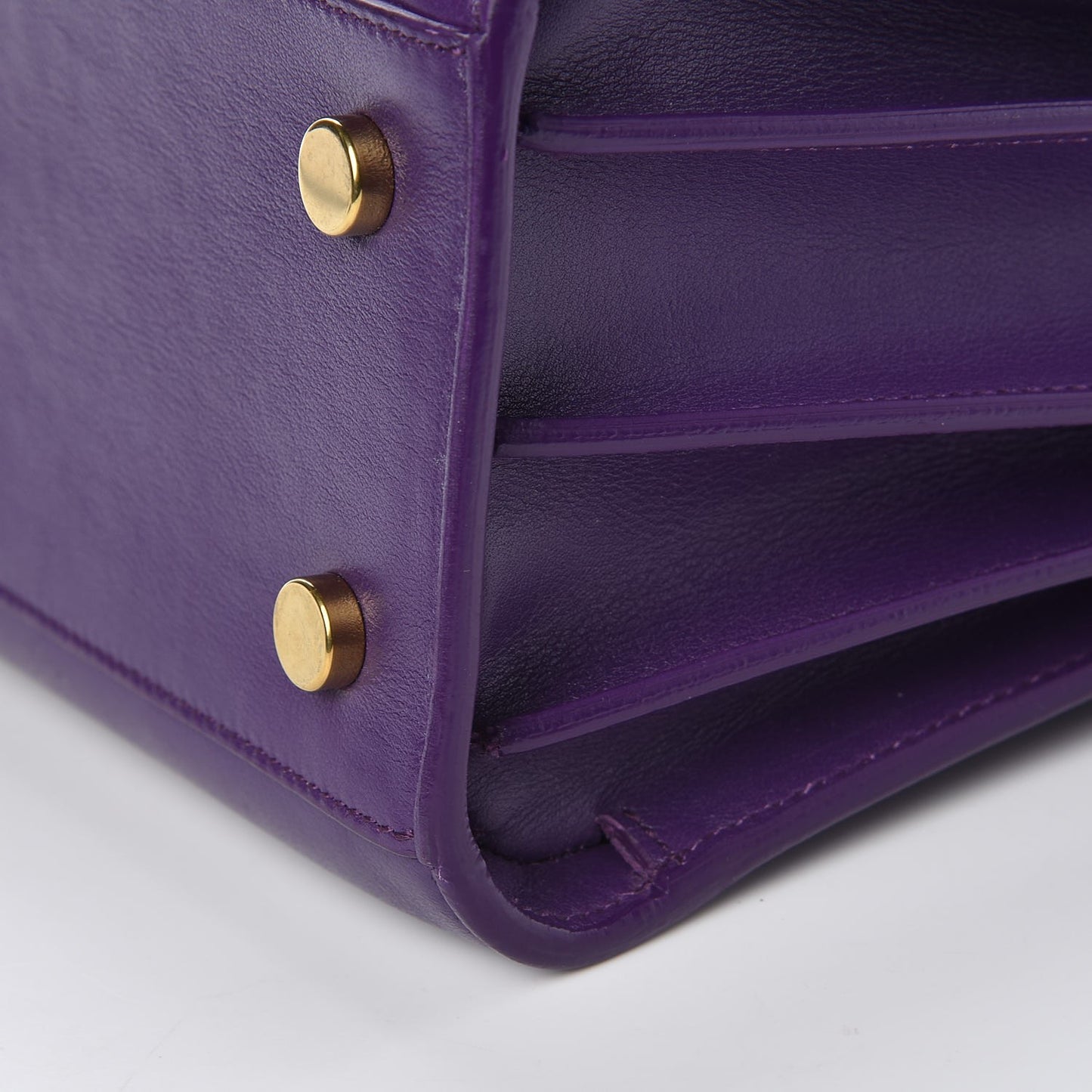 Calfskin Baby Sac de Jour Purple