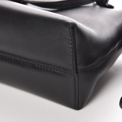 Fendi Shiny Nappa Crystal Croc Tail Mini By The Way Boston Bag Black Smoky Quartz 12 of 12