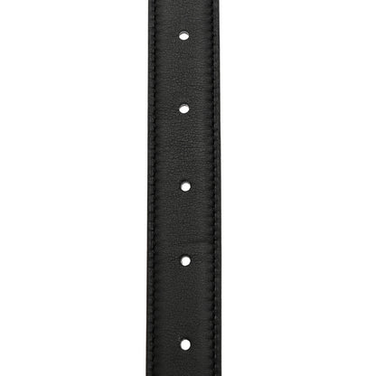 Hermes Epsom Swift 24mm Mini Constance Guilloche H Belt 85 Etoupe Black 5 of 8