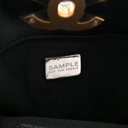 Chanel Calfskin Stitched Hobo Black 7 of 10