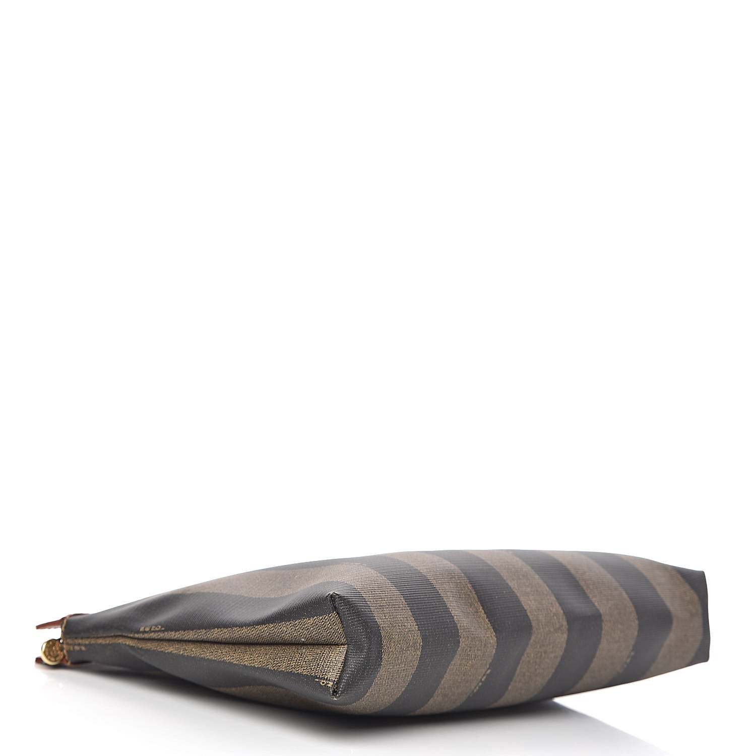 Fendi Pequin Spalmati Pouch Tobacco Beige 4 of 13