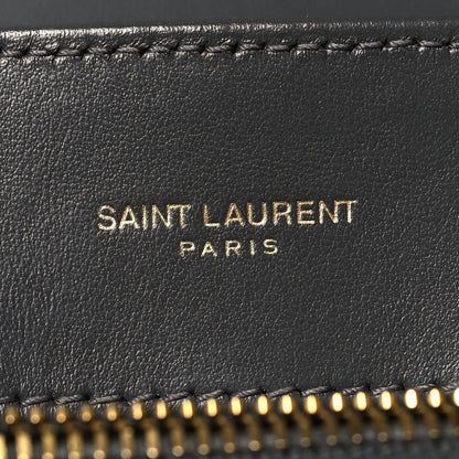 Saint Laurent Calfskin Y Quilted Monogram Small Loulou Chain Satchel Storm 6 of 10