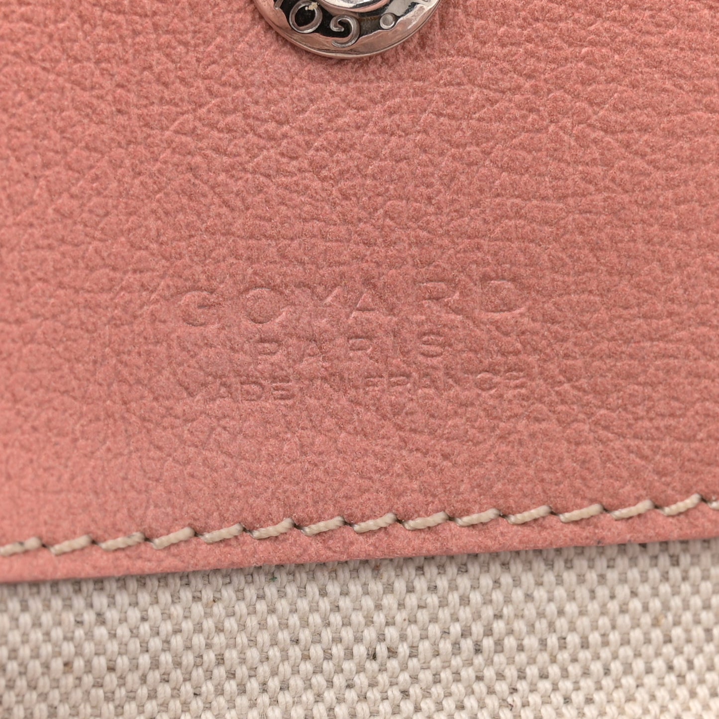 Iridescent Goyardine Saint Louis GM Pearly Coral